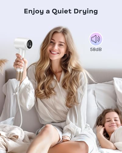 Pro Ionic 1875W Hair Dryer with Diffuser and Concentrator Nozzle - Image 6