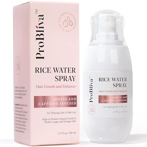 ProBliva Rice Water Hair Growth Spray with Biotin & Oils