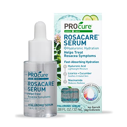 PROcure Rosacare Serum: Hydrating Rosacea Treatment, 1.08 Fl Oz