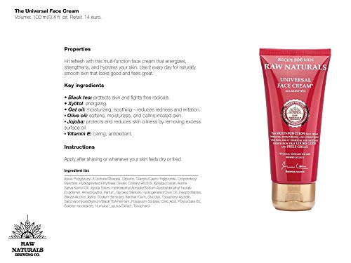 Raw Naturals Men?s Face Cream 100ml ? Strengthening & Hydrating - Image 3