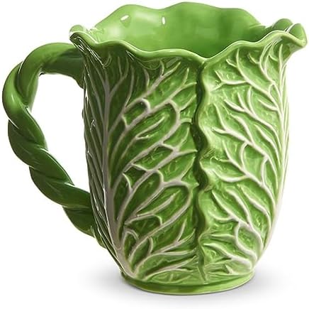 ?Raz Imports 2024 Carrot Patch Green Cabbage Pitcher?