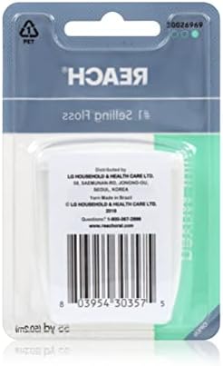 REACH Mint Waxed Dental Floss, 55yd, PFAS-Free, Shred Resistant - Image 5