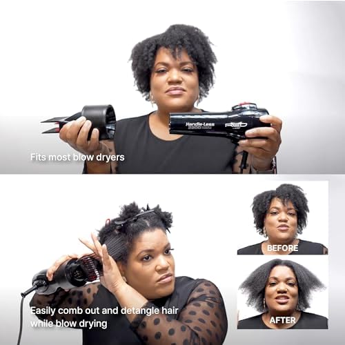 Red by Kiss Universal Detangling Pik for Hair Dryers - Image 5