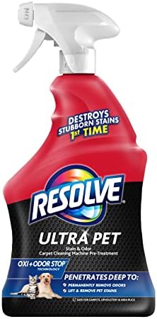 Resolve Ultra Pet Stain & Odor Remover Spray, 32oz
