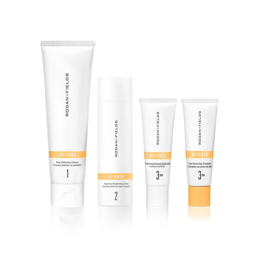 Rodan + Fields Reverse Regimen: Cleanser, Toner, SPF 50 Lotion