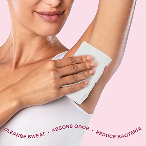 Rose Deodorant Wipes ? 50 Pack, Aluminum & Paraben Free - Image 3