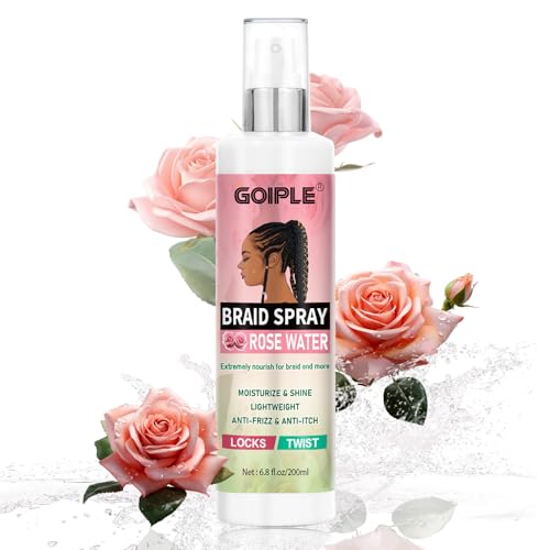 Rose Mint Braid Spray for Dreads & Itchy Scalp