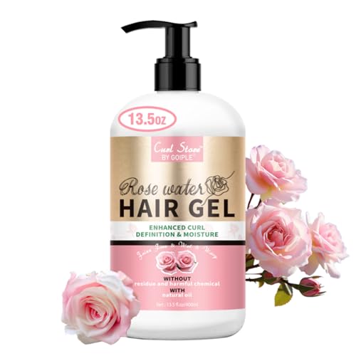Rose Water Curl Defining Gel, 13.5 Fl.Oz ? Strong Hold
