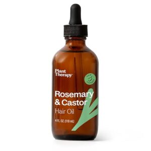 Nourishing Rosemary Castor Oil Hair Treatment 4 oz for Stronger Hair