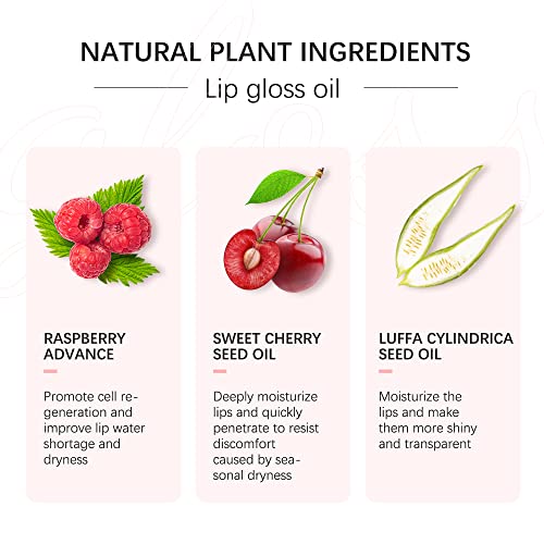 Rosewood Hydrating Lip Oil & Plumping Gloss - Image 6