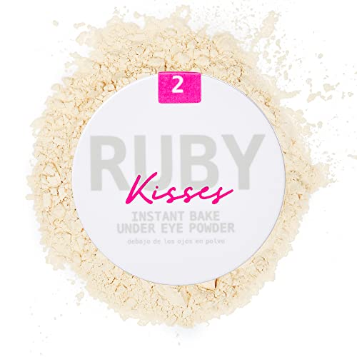 Ruby Kisses Vegan Undereye Powder for Brightening & Smudge-Free