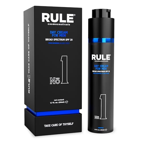 RULE 10-in-1 Men?s Moisturizer SPF 20, Anti-Aging, 1.7oz
