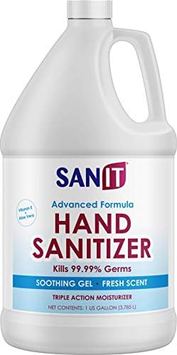Sanit 70% Alcohol Hand Sanitizer Gel ? 1 Gallon