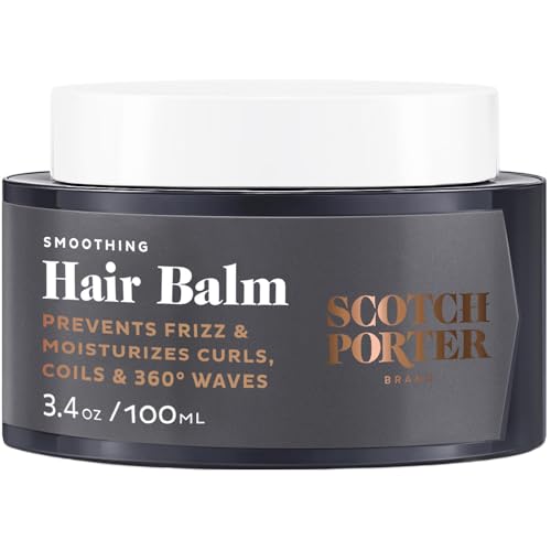 Scotch Porter Men?s Smoothing Hair Balm, 3.4oz, Vegan