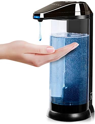 Secura 17oz Touchless Electric Soap Dispenser ? Gunmetal