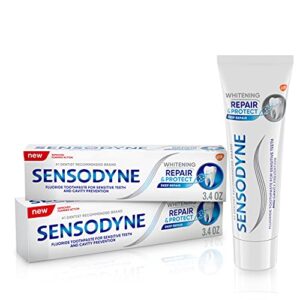 Sensodyne Repair and Protect Whitening Toothpaste, 3.4 oz Twin Pack
