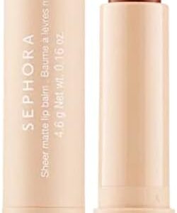 SEPHORA Sheer Matte Lip Balm 06 Chocolate 0.16 oz