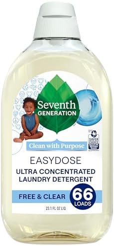Seventh Generation Baby Easy Dose 23 oz Detergent Free & Clear