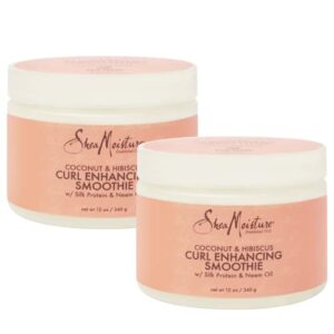 Shea Moisture Curl Enhancing Smoothie, 12 Fl Oz (2-Pack)