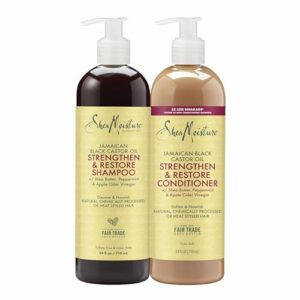 SheaMoisture Jamaican Black Castor Oil Shampoo & Conditioner 24 oz