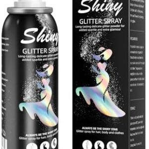 Silver Glitter Spray for Hair & Body ? 2.11 Fl Oz