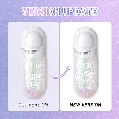 Sparkling Pink Body Glitter Gel for Festivals & Raves - Image 7