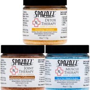 Spazazz Spa & Hot Tub Muscle Detox 3-Pack Gift Set