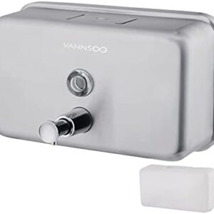 Stainless Steel Wall-Mount Soap Dispenser 1100 ml