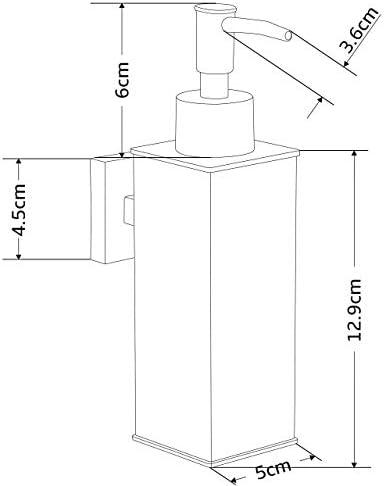 Stainless Steel Wall Mount Soap Dispenser for Kitchen/Bathroom - Image 6