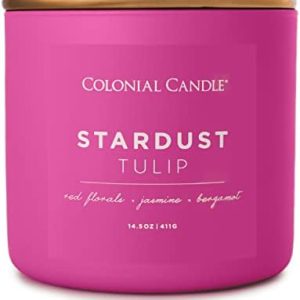 Stardust Tulip 3-Wick Candle, 14.5 oz, 60-Hour Burn