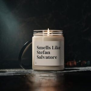 Stefan Salvatore Candle ? Damon Scent, Soy Wax, Hand Poured