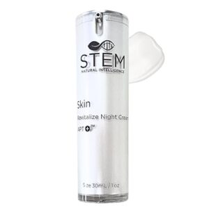 STEM Revitalize Night Cream, 1oz Antioxidant Moisturizer for Women