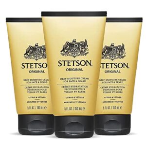 Stetson Original Deep Clean Face & Beard Wash 3-Pack