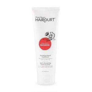 Strawberry-Banana Yogurt Conditioner for Frizzy, Color-Treated Hair
