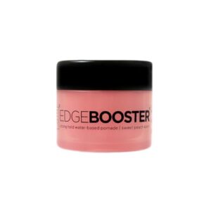 Style Factor EDGE BOOSTER Strong Hold Pomade, Sweet Peach 0.85oz