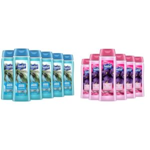 Suave Body Wash Bundle, Ocean Breeze & Sweet Pea, 18 Oz, 6 Pack