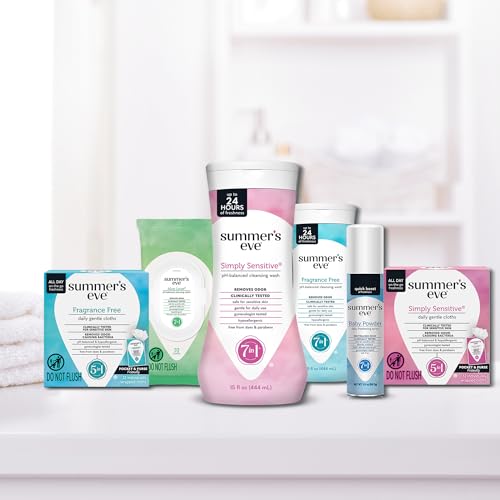 Summer?s Eve Fragrance-Free Feminine Wipes, 12 Count - Image 6
