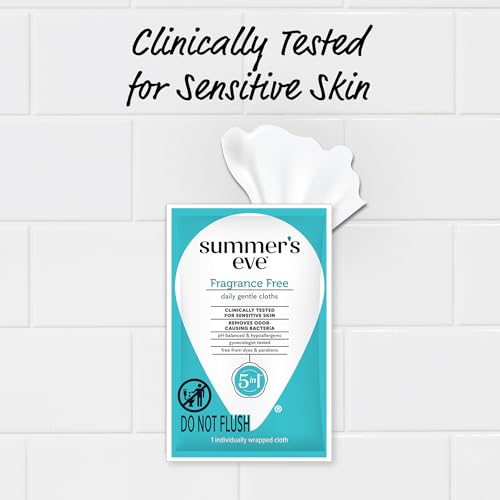 Summer?s Eve Fragrance-Free Feminine Wipes, 12 Count - Image 4