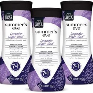Summer?s Eve Lavender Feminine Body Wash, 12 fl oz, 3 Pack
