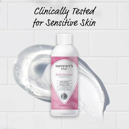 Summer?s Eve Simply Sensitive Body Wash, Travel Size 3-Pack - Image 4