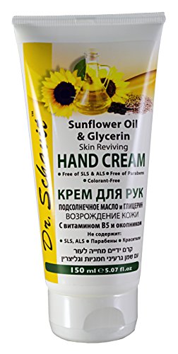 Sunflower Oil Glycerin Hand Cream for Dry, Rough Skin