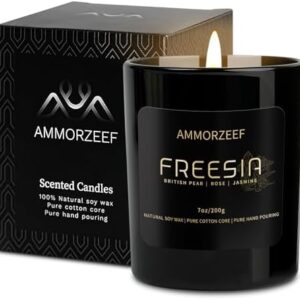 Sweet Freesia Candle, 7oz, 50-Hour Burn Time