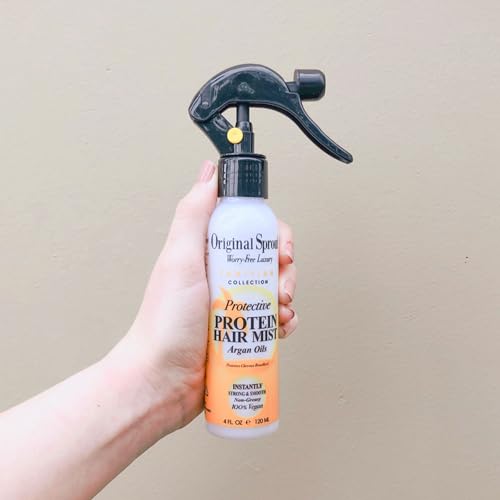 Tahitian Protein Hair Treatment Argan Oil Spray 4 Oz Nourishing Formula - Image 2