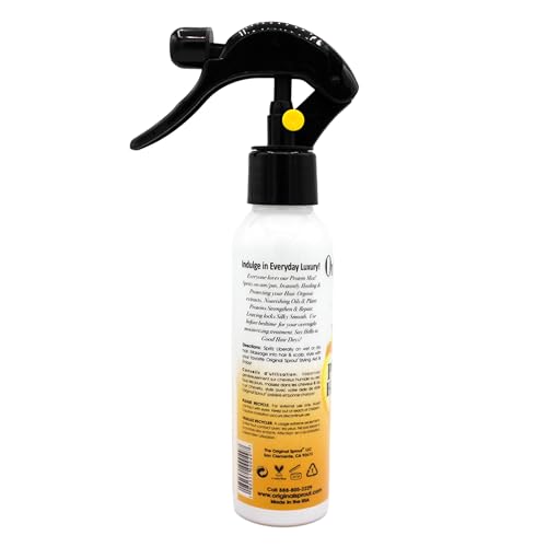 Tahitian Protein Hair Treatment Argan Oil Spray 4 Oz Nourishing Formula - Image 5