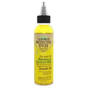 Taliah Waajid Bamboo Coconut Milk Growth Oil, 4 Oz