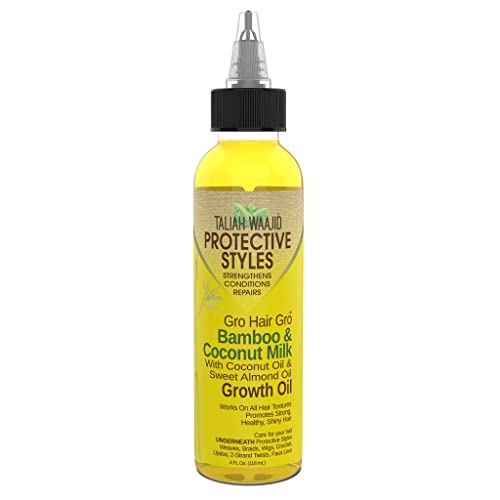 Taliah Waajid Bamboo Coconut Milk Growth Oil, 4 Oz