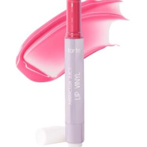 Tarte Juicy Lip Vinyl ? Sheer Lotus Poppy Pink, 0.1 oz