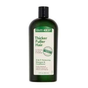 Thicker Fuller Hair 2-in-1 Shampoo & Conditioner for Men