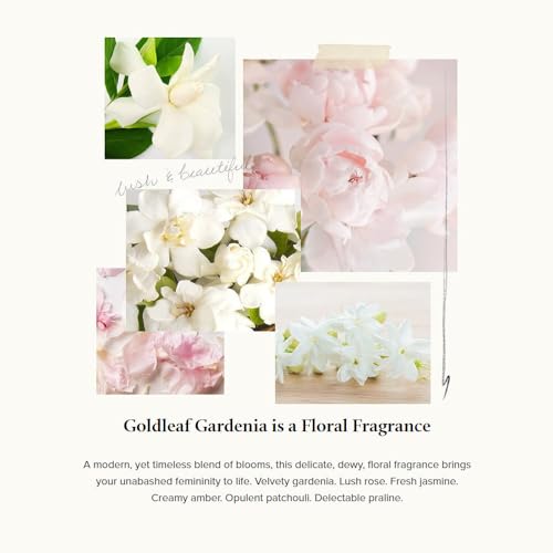 Thymes Goldleaf Gardenia Body Wash with Pump, 9.25 fl oz - Image 3