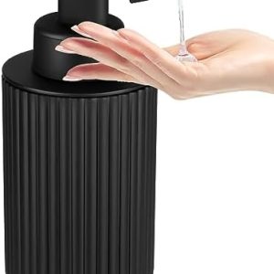 Touchless Rechargeable Soap Dispenser for Bathroom Kitchen Black
